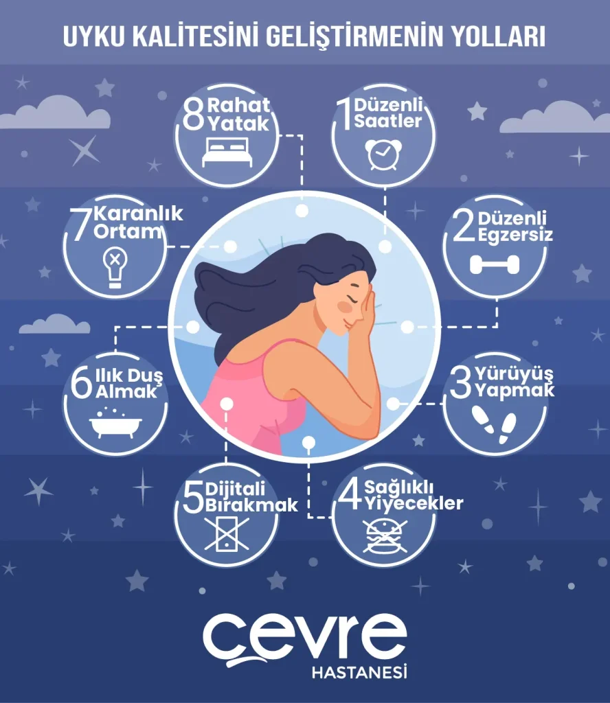 Sağlık ve uyku: Pratik önerilerle daha kaliteli uyku