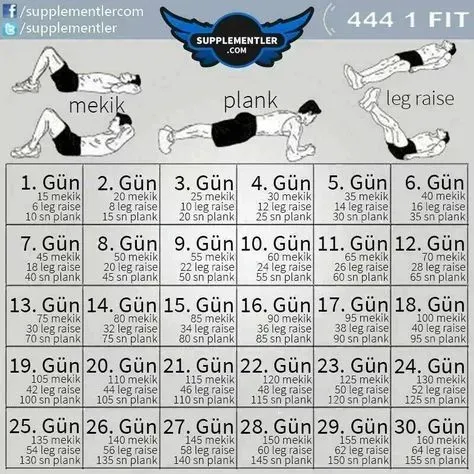 günlük 15 dakikalık egzersiz planı ile sağlıklı yaşam