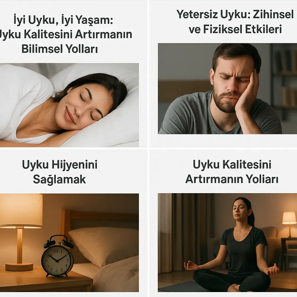 Uyku Kalitenizi Artırmanın Bilimde Onaylı Yolları: İpuçları