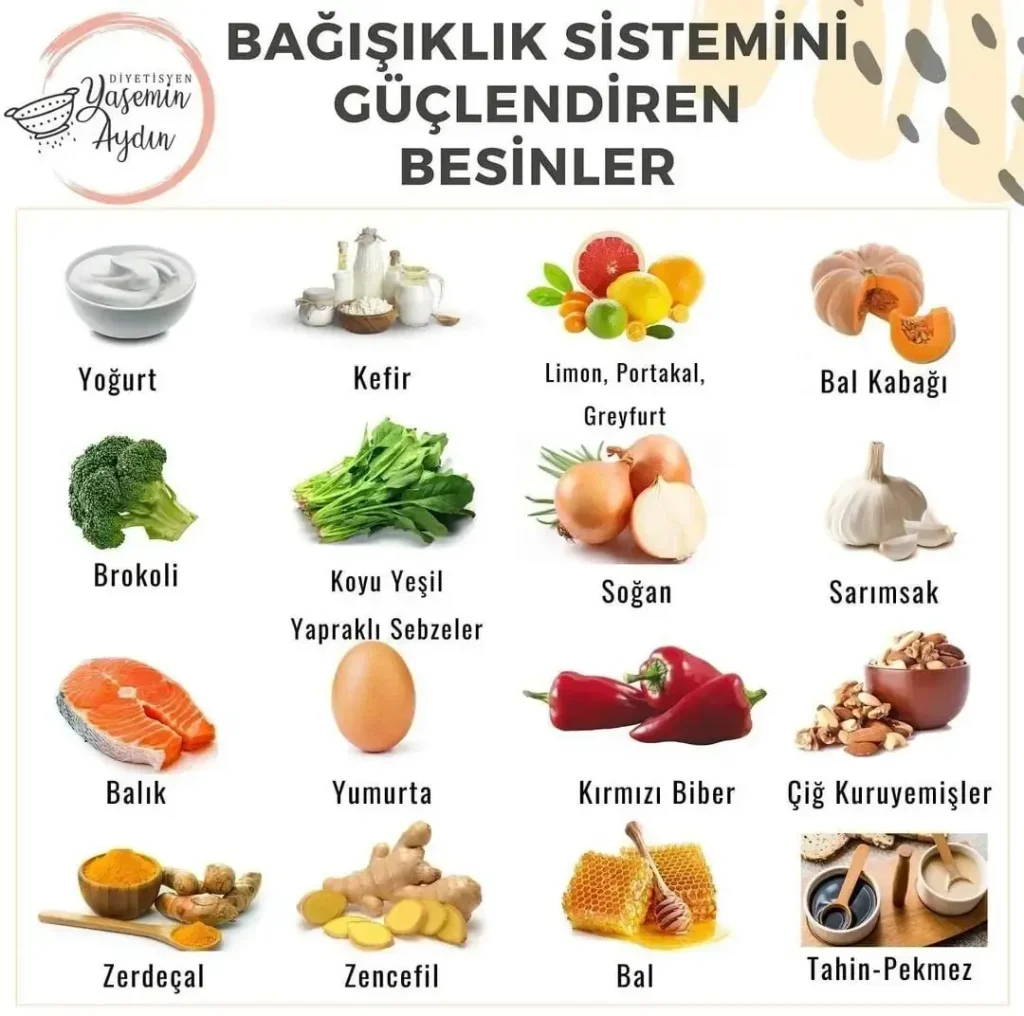 Bağışıklığı Güçlendiren Doğal Kaynaklar: Besinlerle Destek
